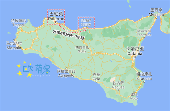 西西里岛切法卢——《天堂电影院》取景地